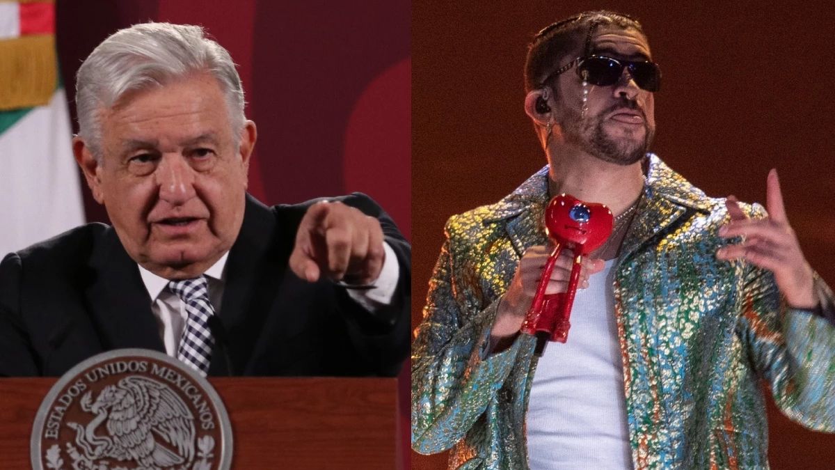Ruega AMLO a Bad Bunny que se presente en el Zócalo