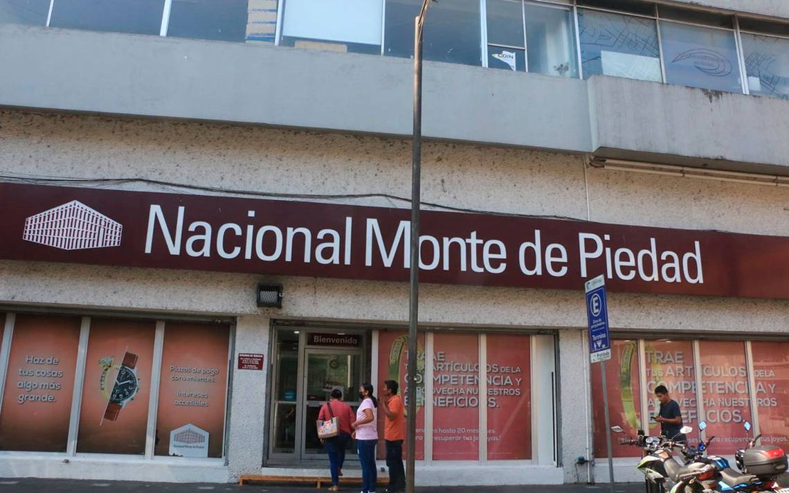 Garantiza Nacional Monte de Piedad operaciones y prendas de usuarios